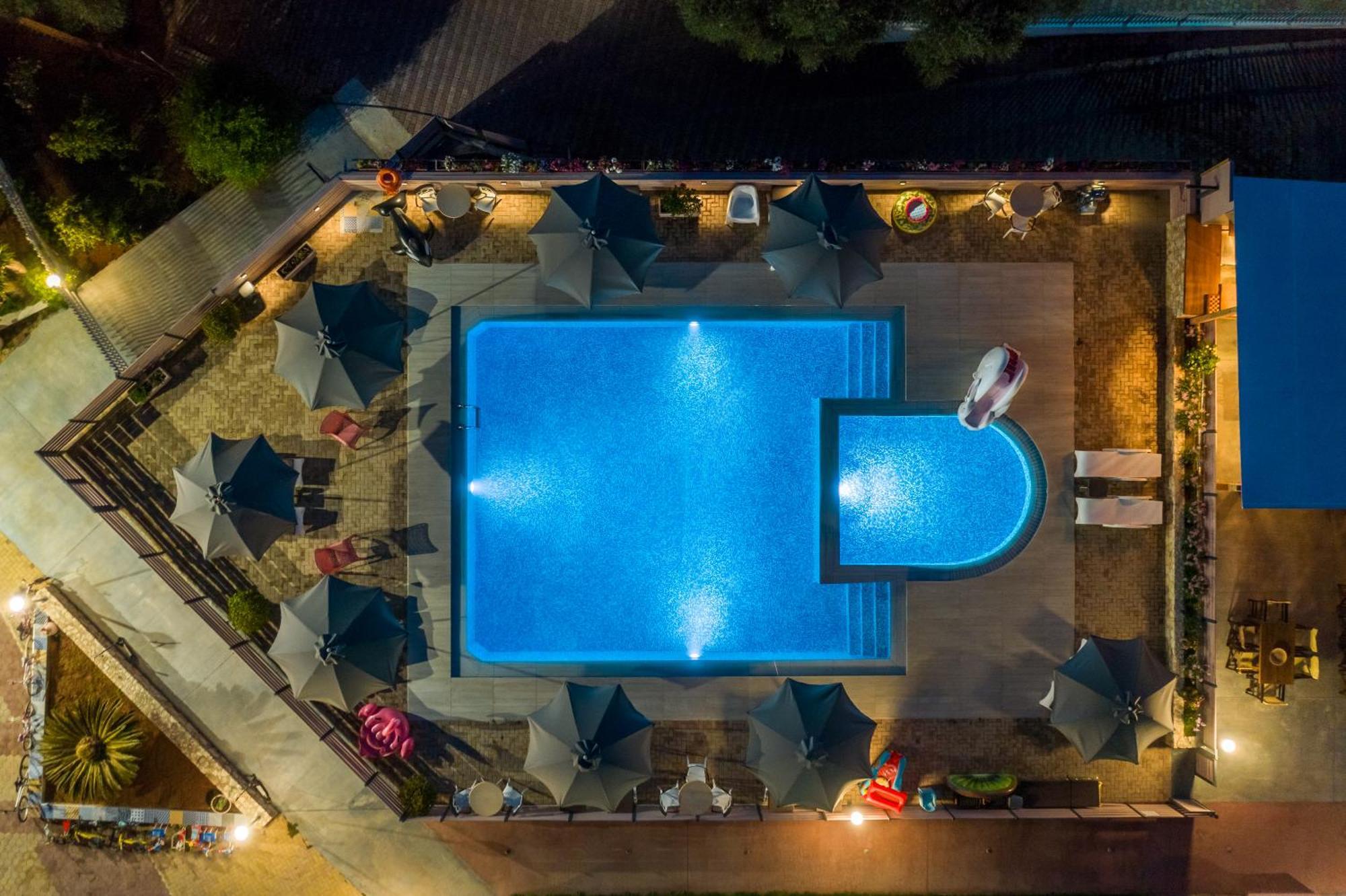 Paradisio Baby & Kinder Hotel Stavrós Eksteriør billede